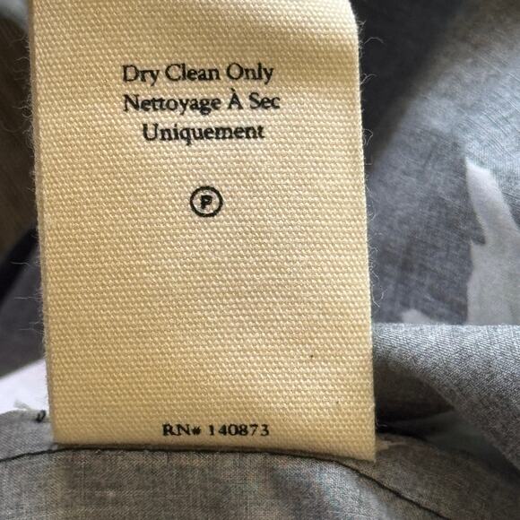 LoveShackFancy Sanam Mini Dress Painted Mime Black Floral Size 8 NWT - Picture 13 of 13